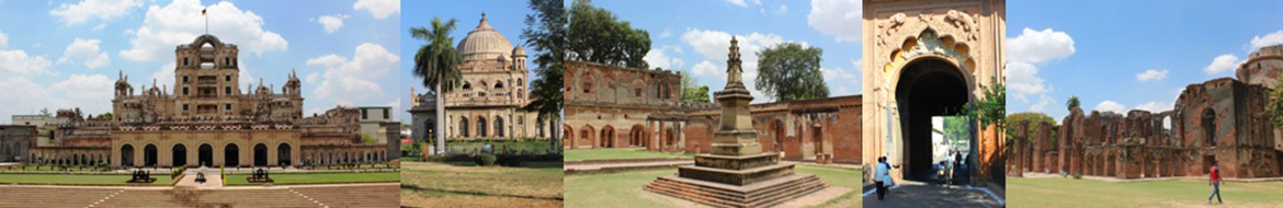 British Residency, Kaiser Bagh and La Martinere
